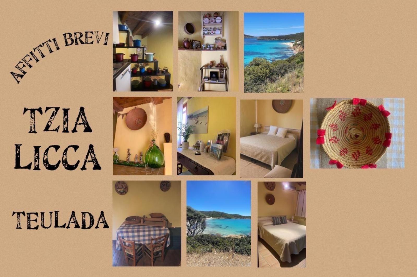 Bed and Breakfast Affitti Brevi Tzia Licca Teulada Exterior foto
